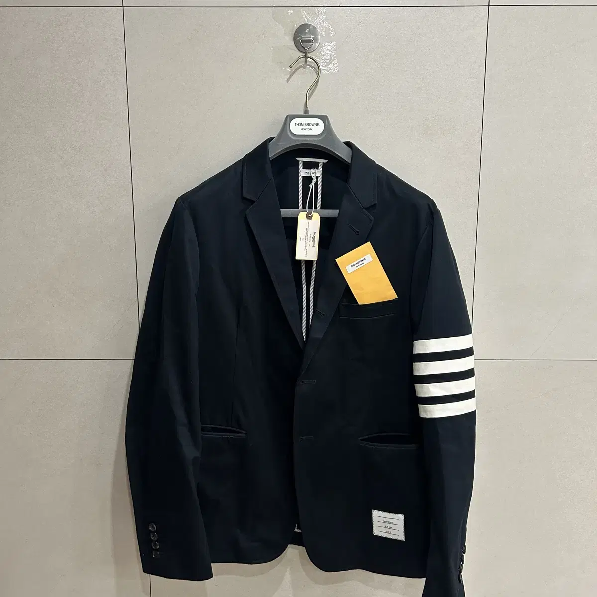 [ New / 3SIZE ] Thom Browne Diagonal Long Sleeve Blazer