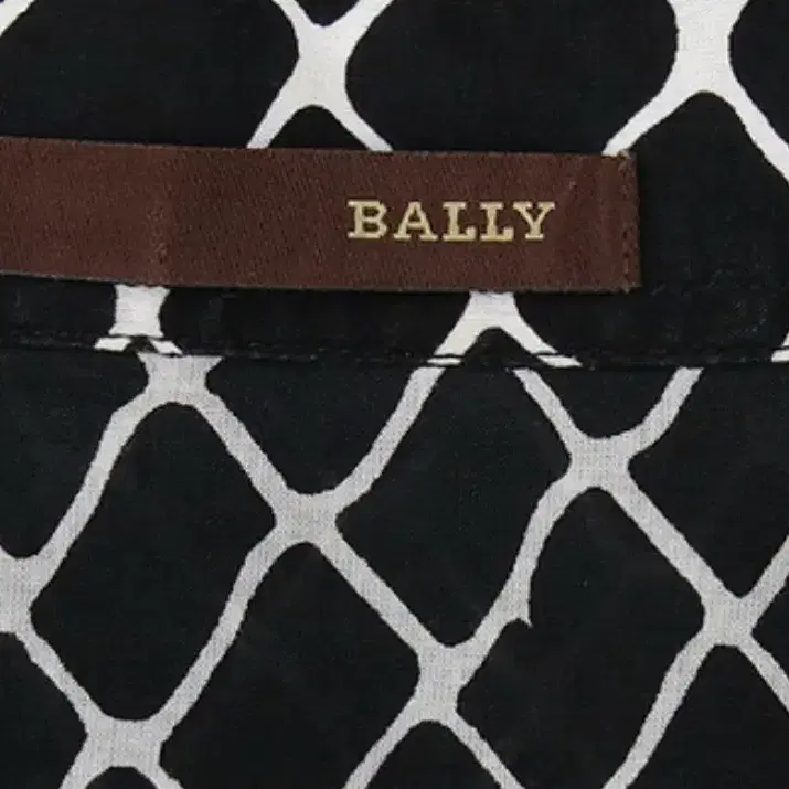 [급처] (L) S급 정품 BALLY 발리 검정 긴팔 셔츠