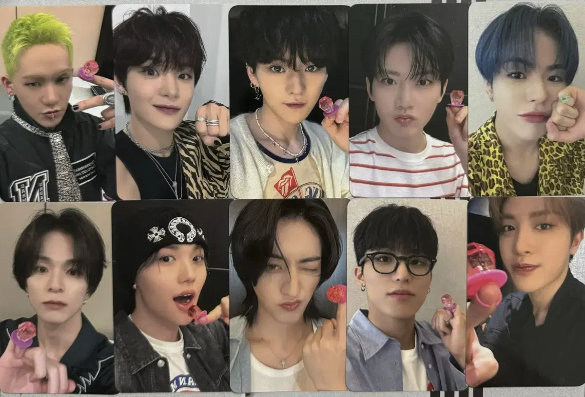 Treasure Kuala Lumpur offline Pansa pre-order benefit photocard Set of 10