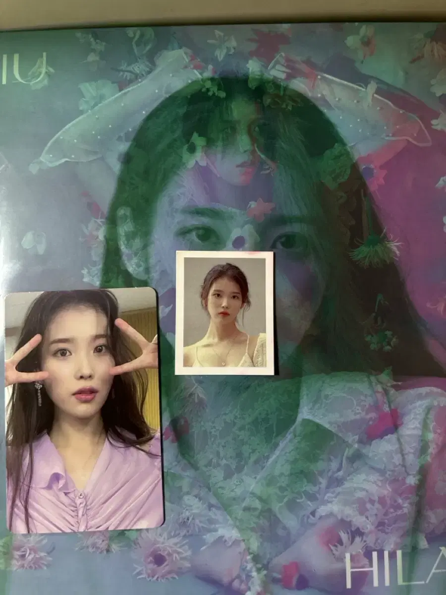 IU's unsealed album "Hilac