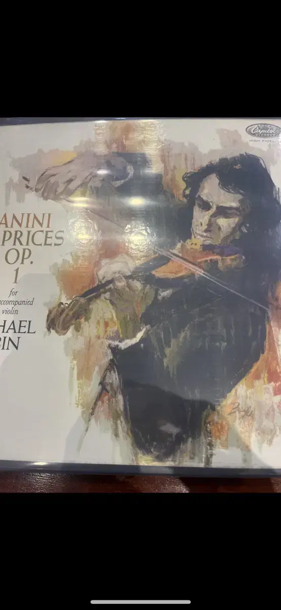 Paganini michael rabin stereo lp 1959