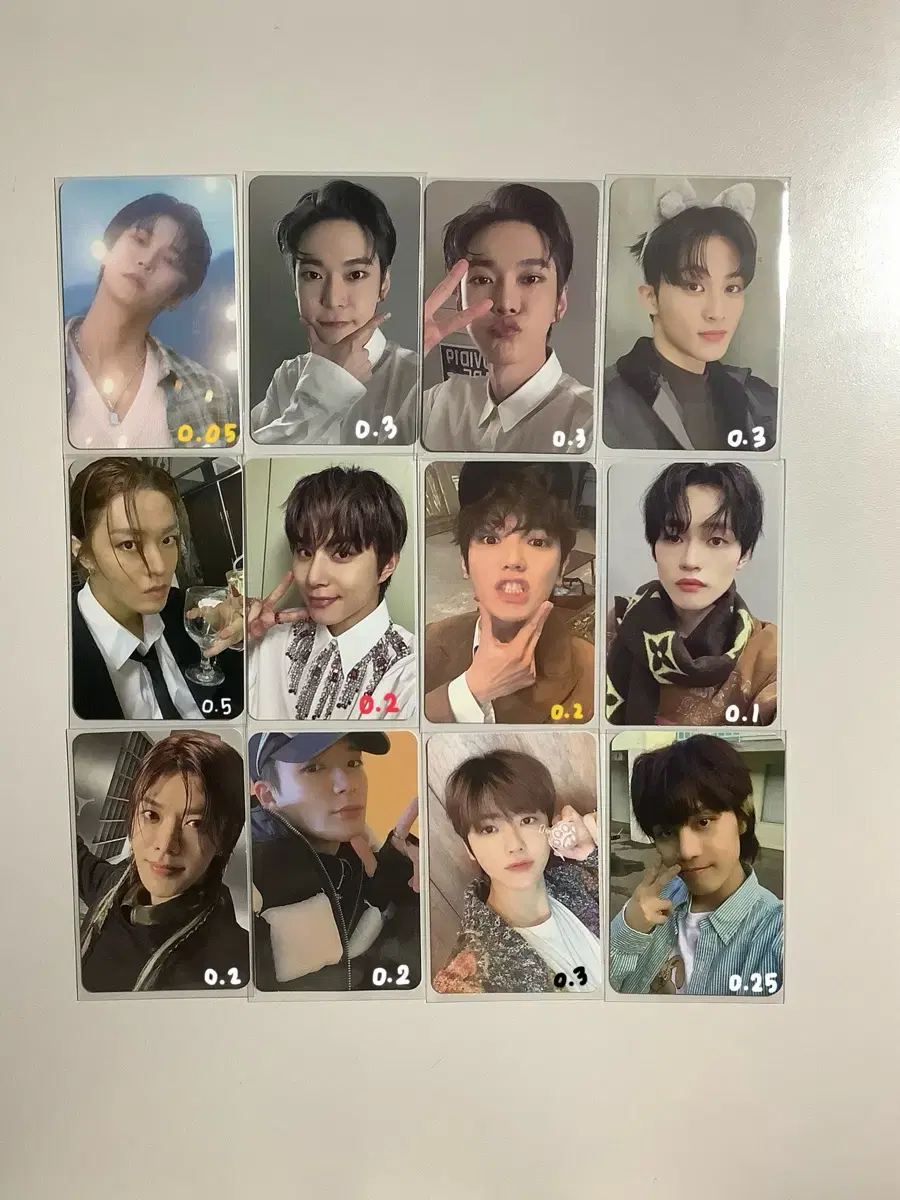 Ancity photocard doyoung jungwoo yuta taeil jeno jaemin Marks