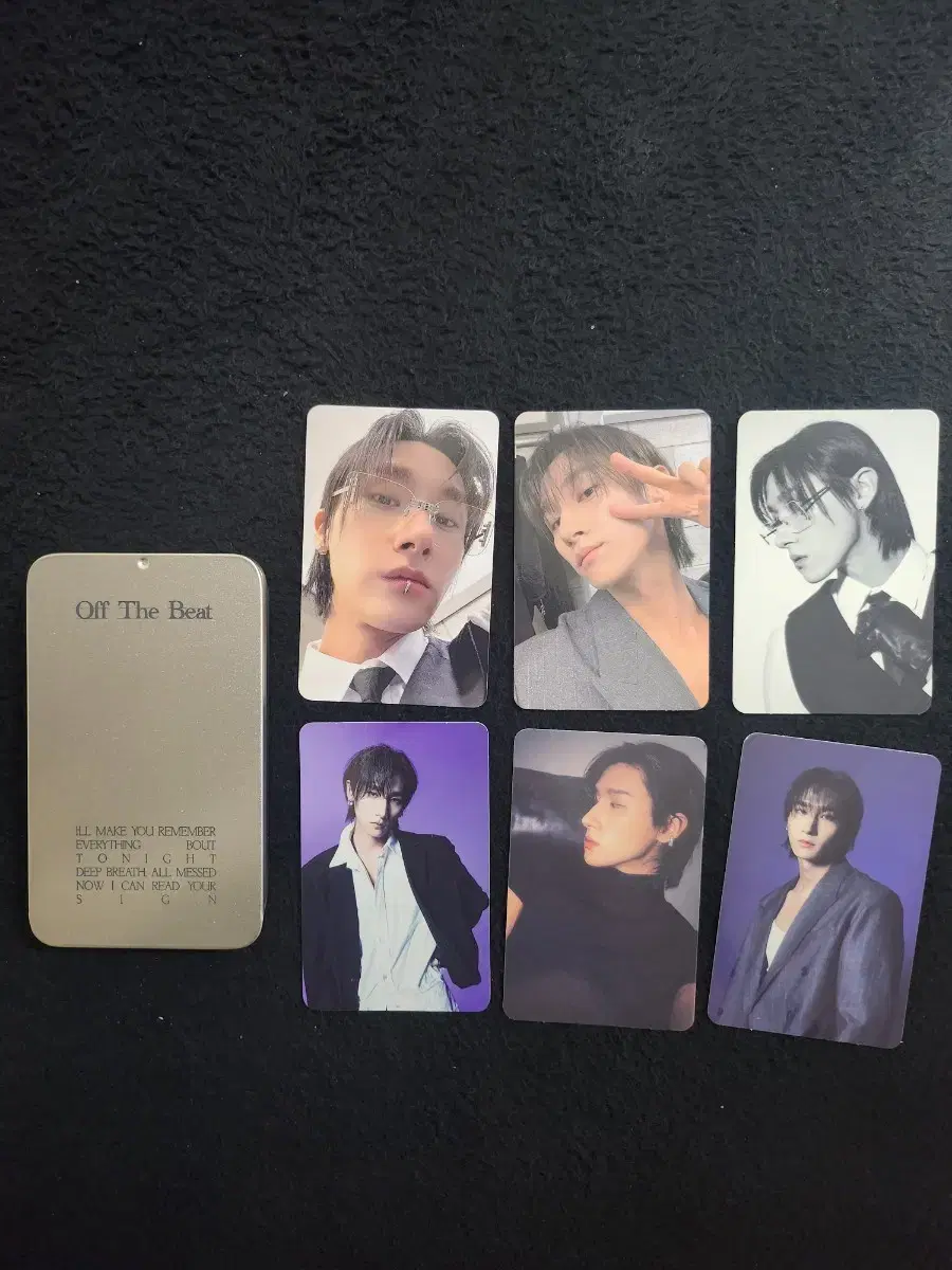 Lim Changkyun pop up MD TinCase photocard sells