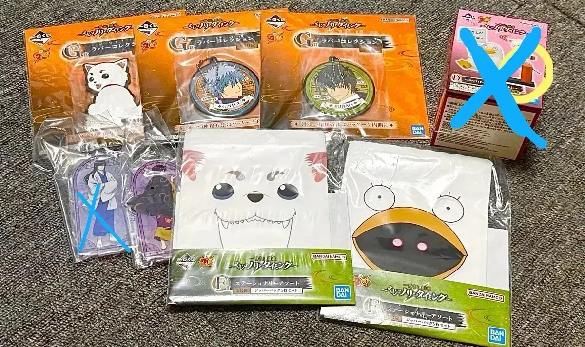 6 Gintama Kuji in bulk