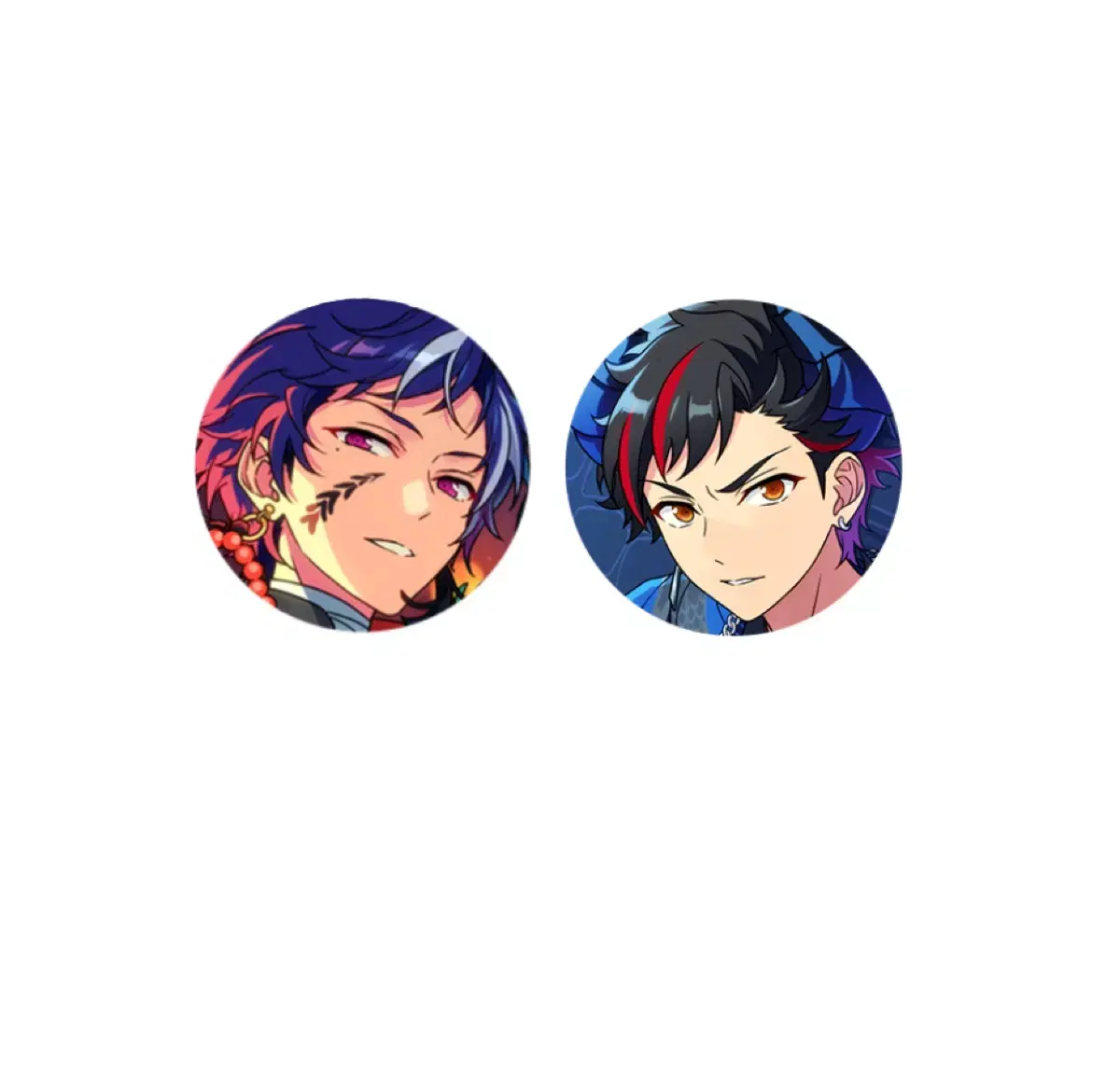 Angsta Yuzuru Tetora August Ibekore Tool Can Badge