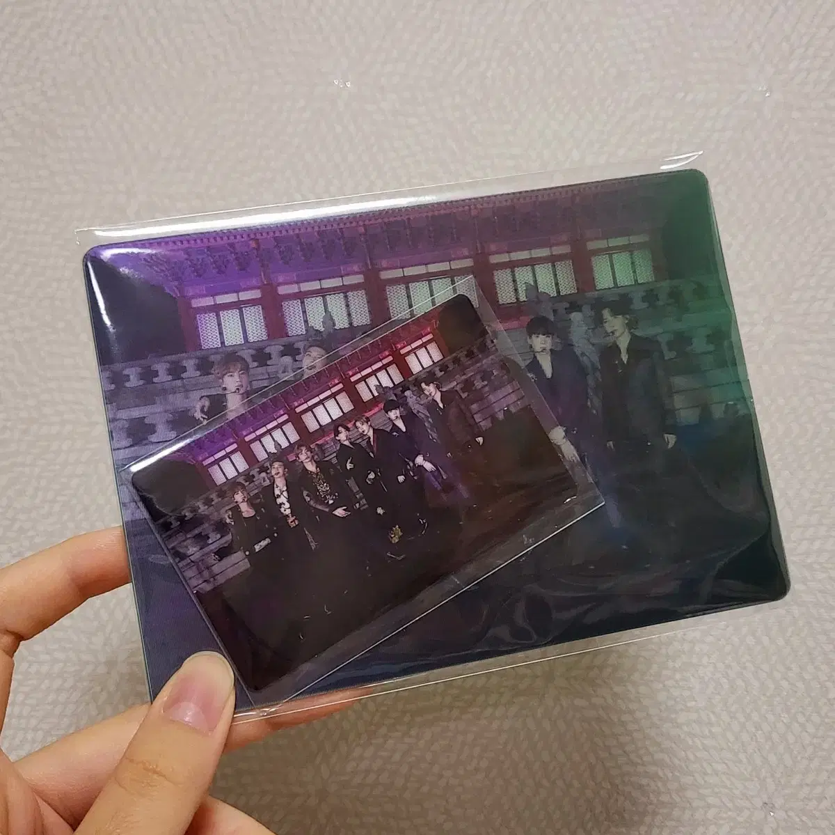 BTS 2020 Memories pre-order benefit Group Photo Card sealed wts sell 