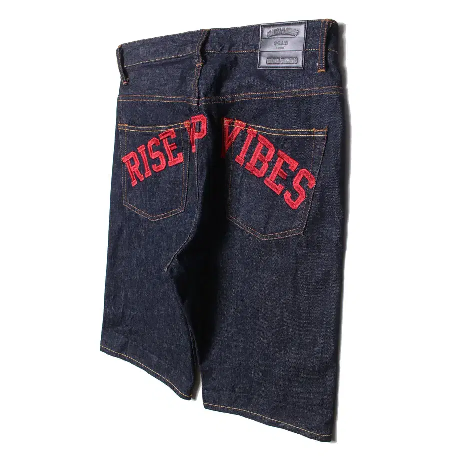 32 Old Hip Hop Embroidered Denim Exhaust Taper 943