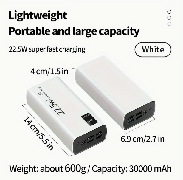 보조배터리 30000mah