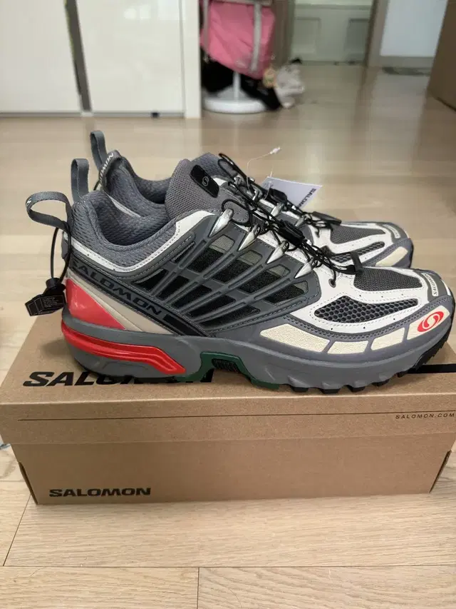 Salomon ACS Pro Pewter Cement 280 살로몬