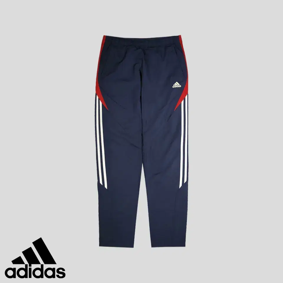 Adidas JP Navy Red White Colorblocked Tricolor Logo Printed Climarite All