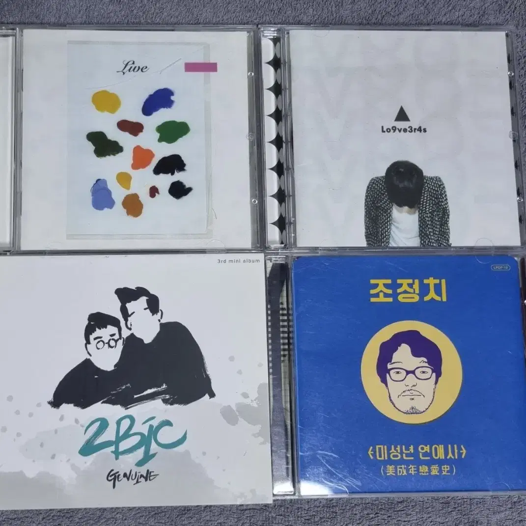 시디cd 이소라 조정치 정준일 2BIC 봄여름가을겨울