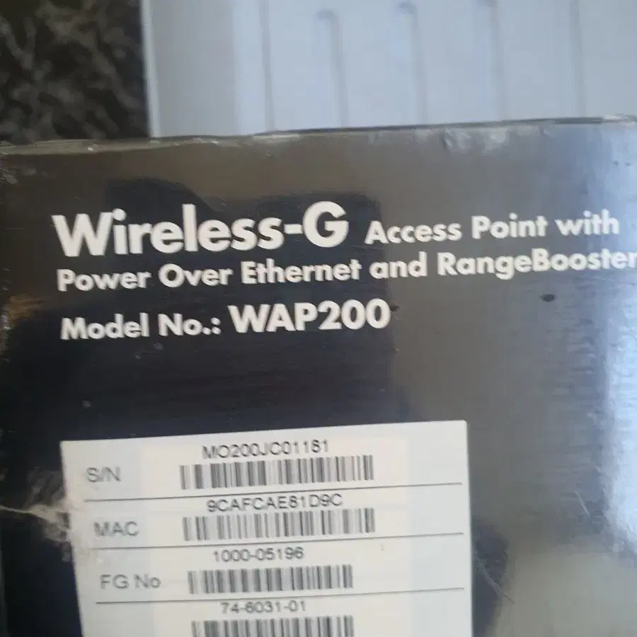 링크시스 시스코 wireless access point WAP2000