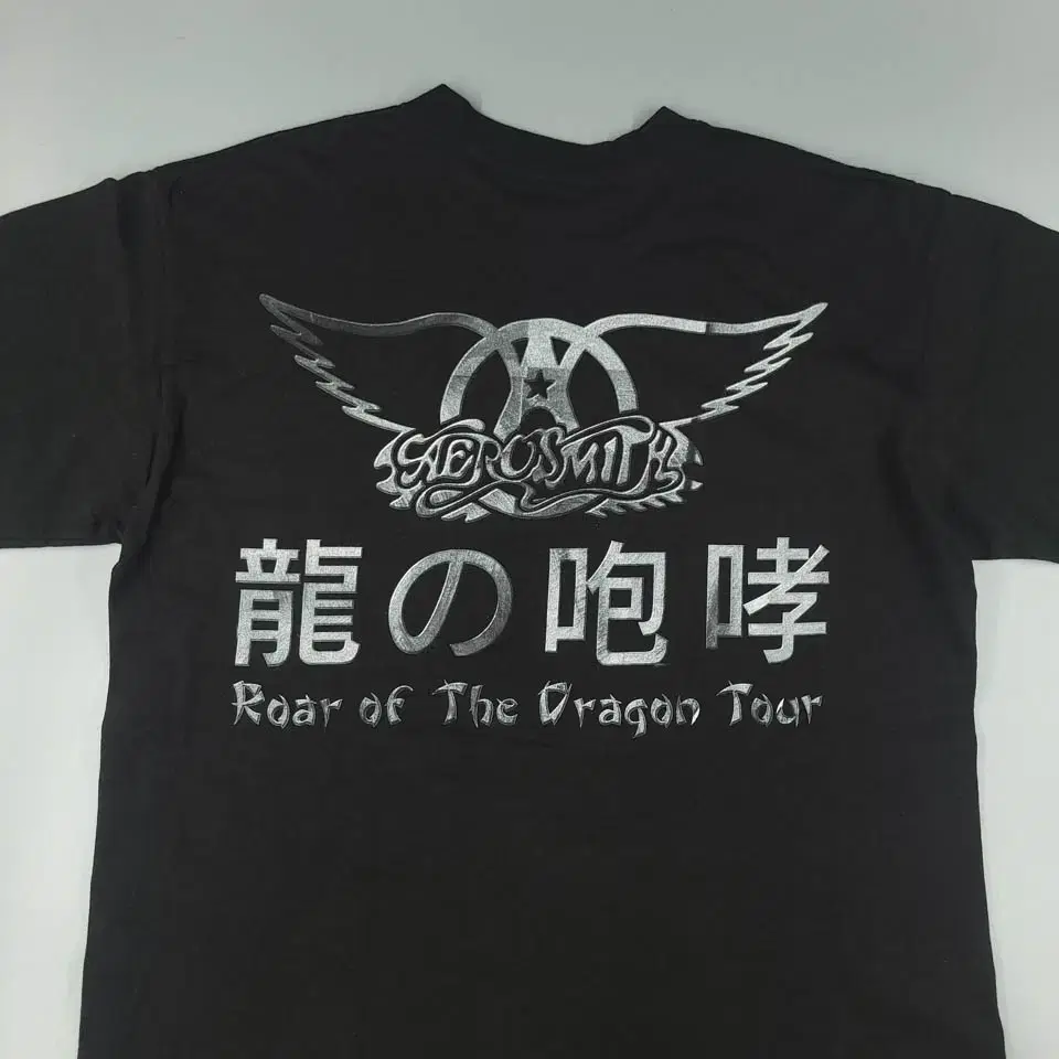 GIANT MERCHANDISING 90s 블랙 그레이 Aerosmith