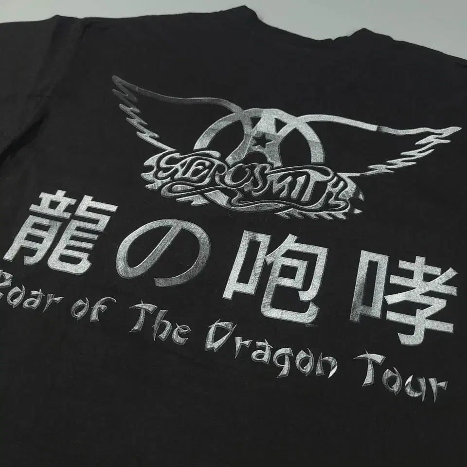 GIANT MERCHANDISING 90s 블랙 그레이 Aerosmith