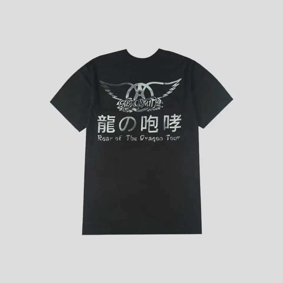 GIANT MERCHANDISING 90s 블랙 그레이 Aerosmith