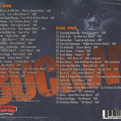 Buckwild - Rare Studio Masters 2CD 초판