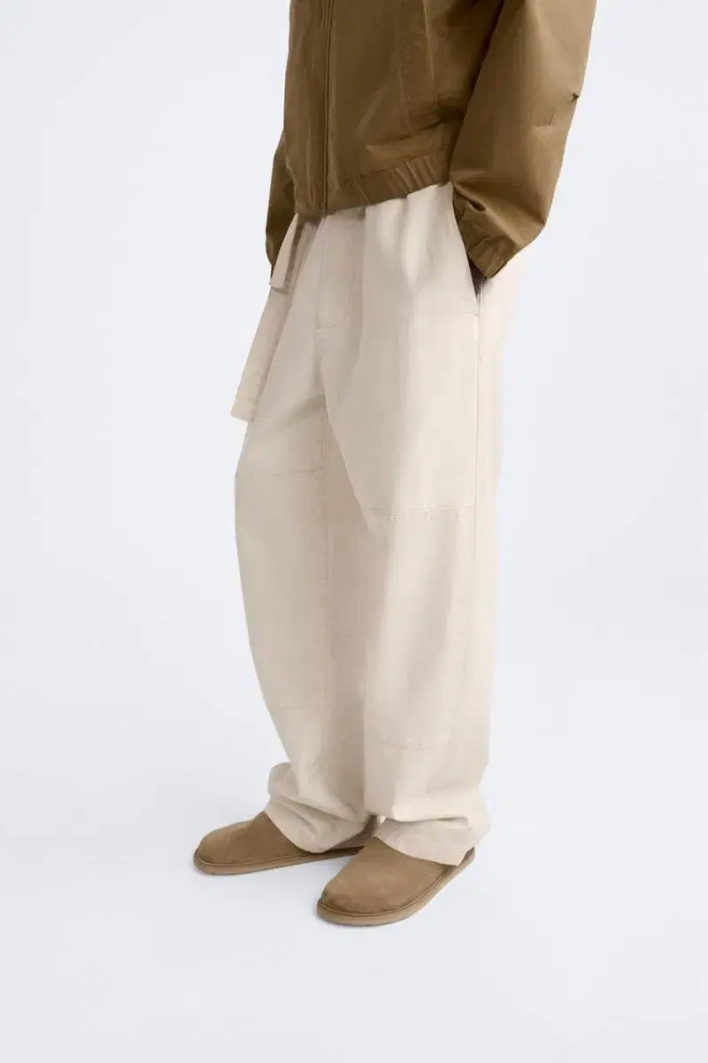 Zara Belle cotton - hemp trousers