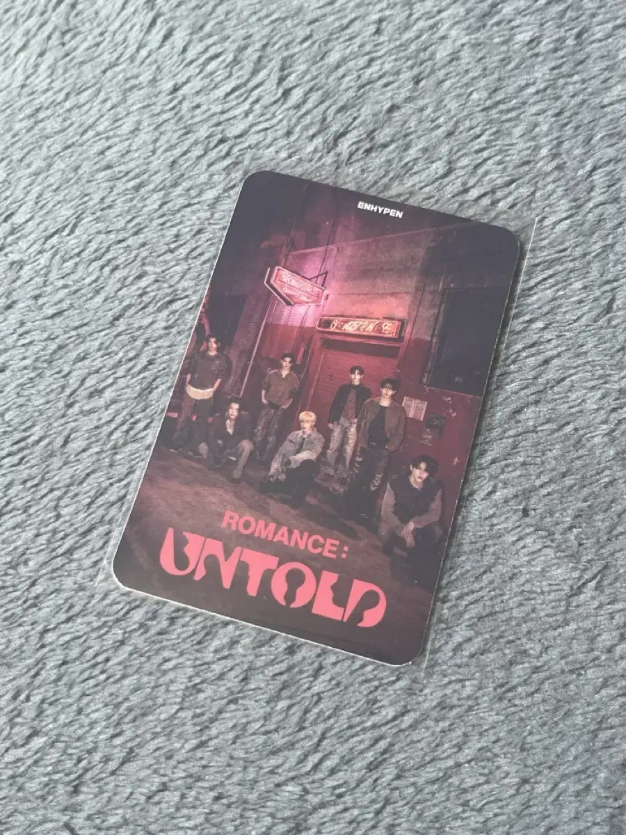 Enhypen Romance Untold Concept Cinema photocard wts