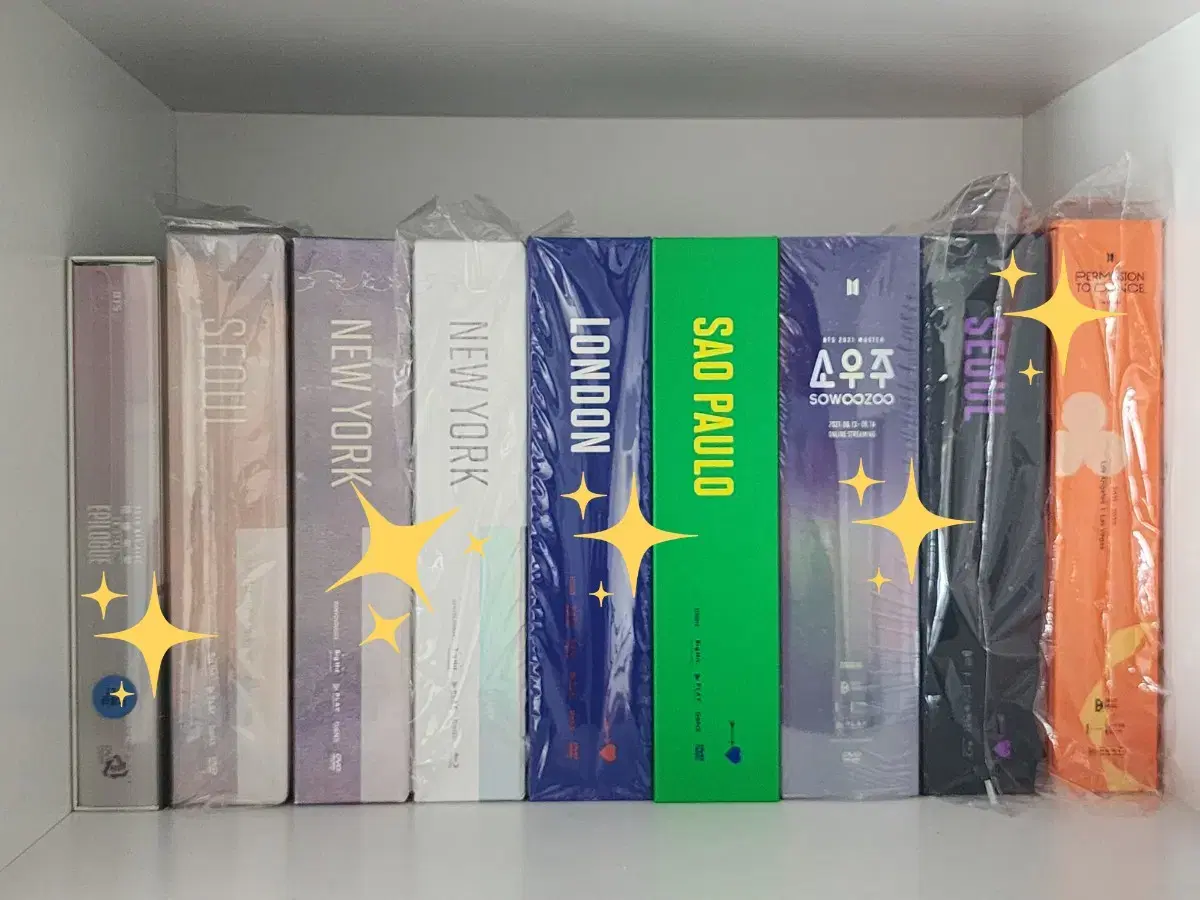 bts dvd blu-ray 럽셀콘 스픽콘 런던 뉴욕 서울 소우주 퍼투댄