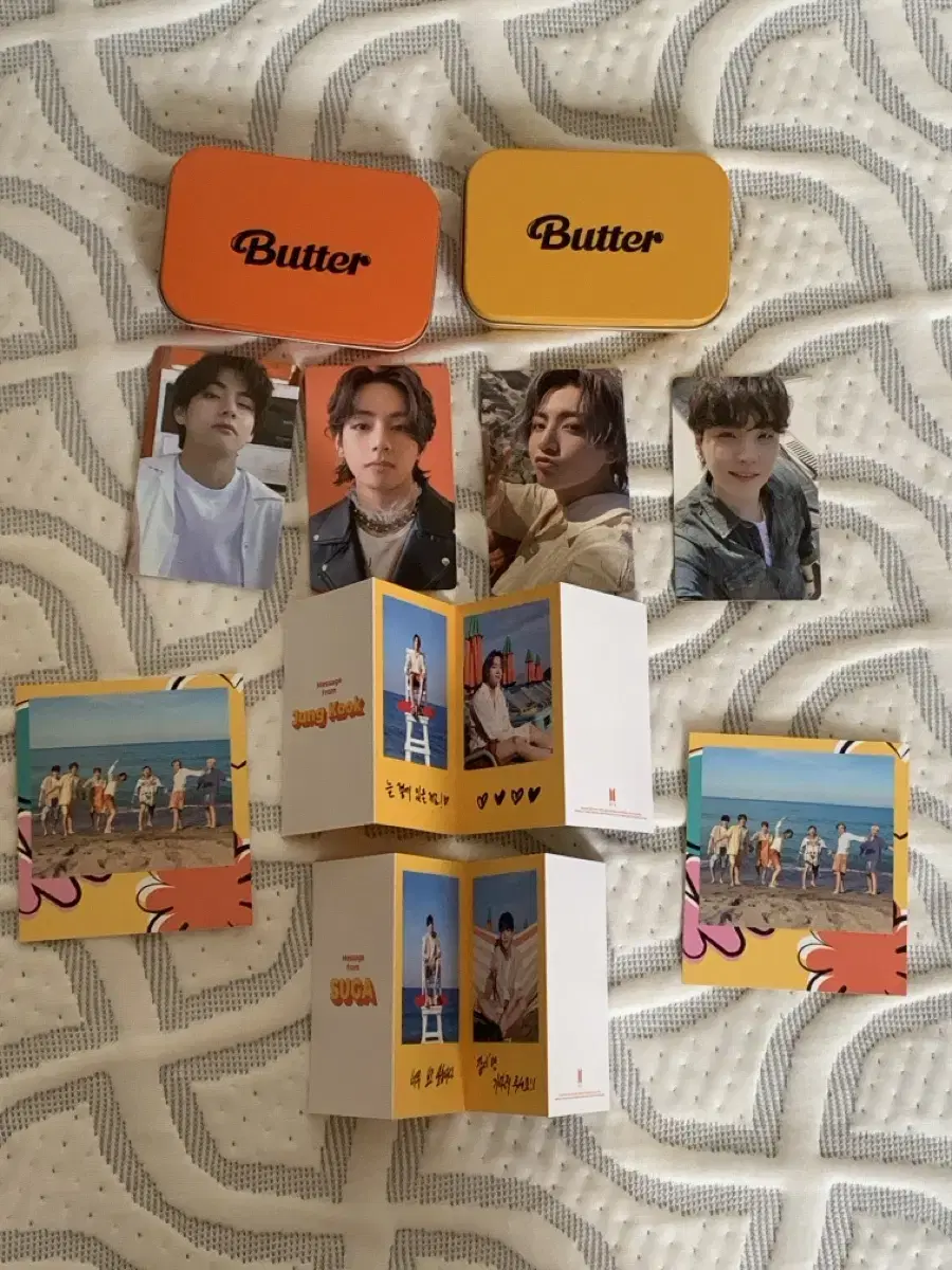 Bingtan Boys' Butter album photocard Weverse pre-order benefit bulk sale