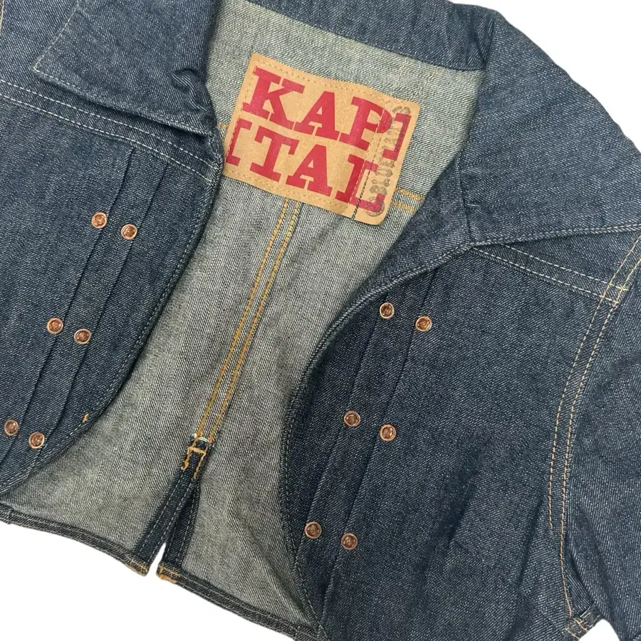 [캐피탈] KAPITAL DENIM SHORT JACKET