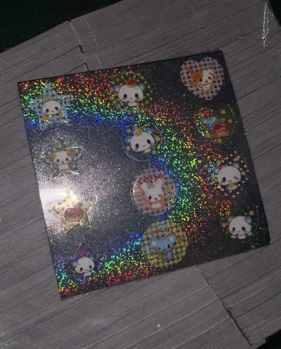 Inventory) Classics hologram sell coins/hearts/stars sticker 