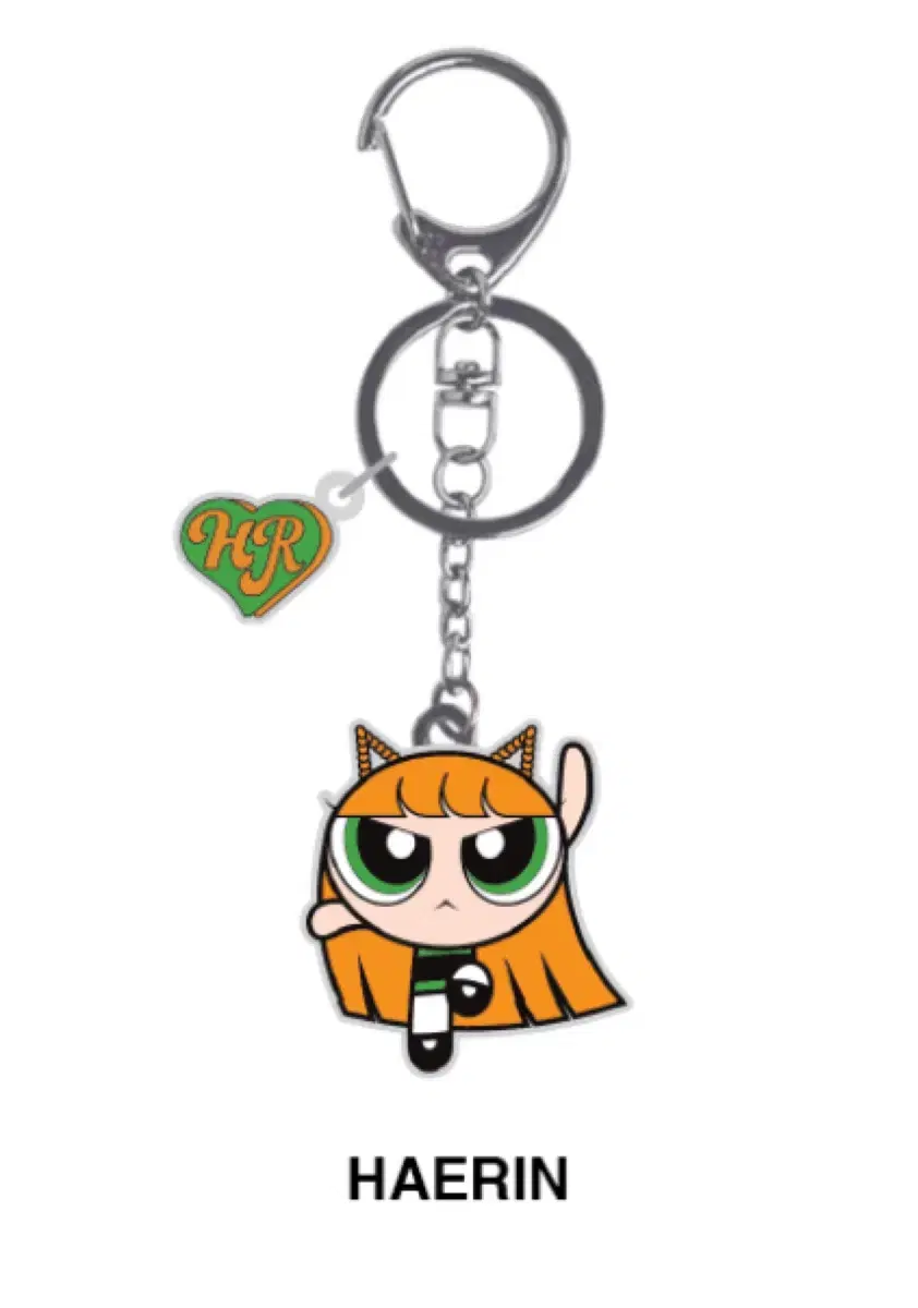 New Jeans haerin sells Powerpuff Girl keyrings