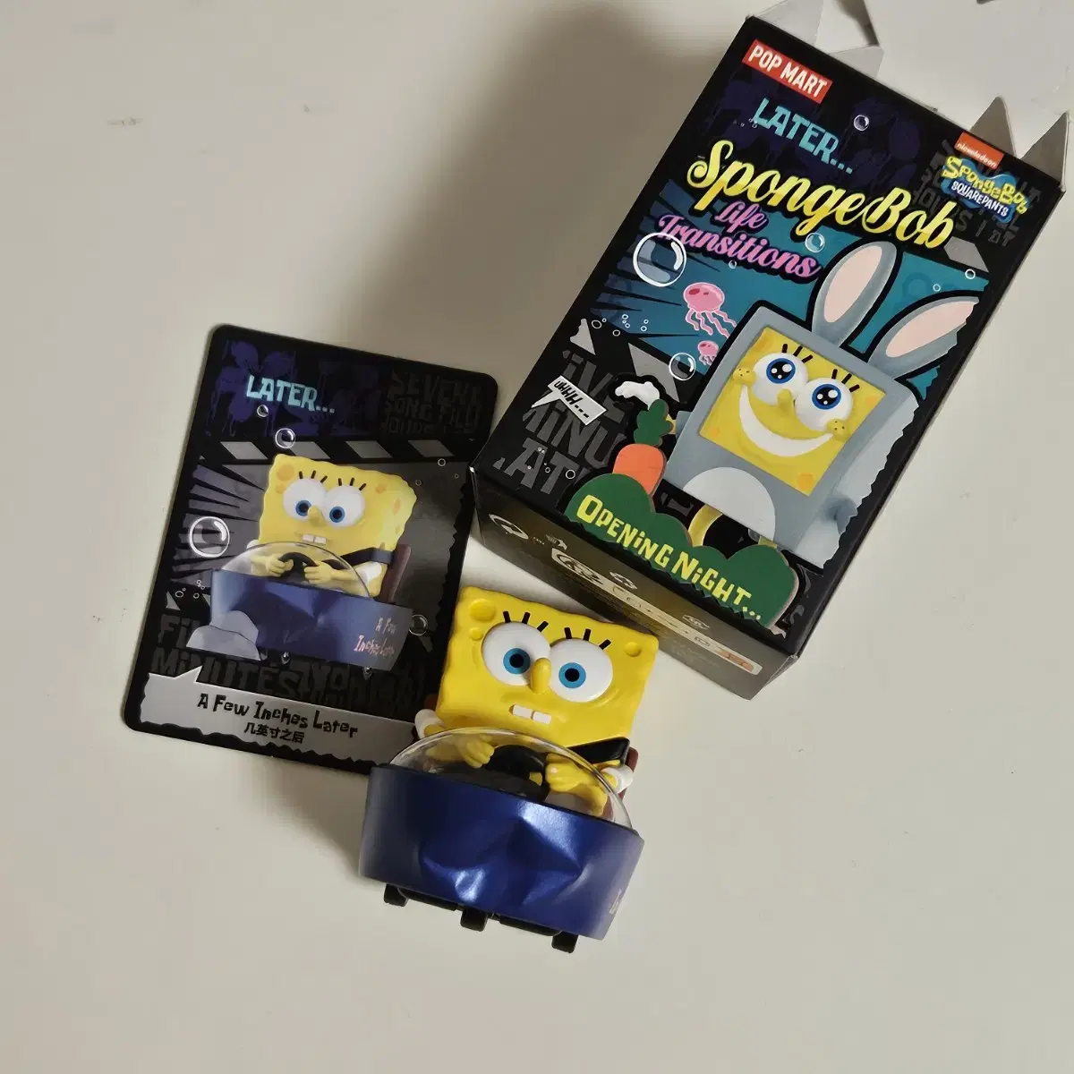 Pop Mart SpongeBob Figures Life Transition Series