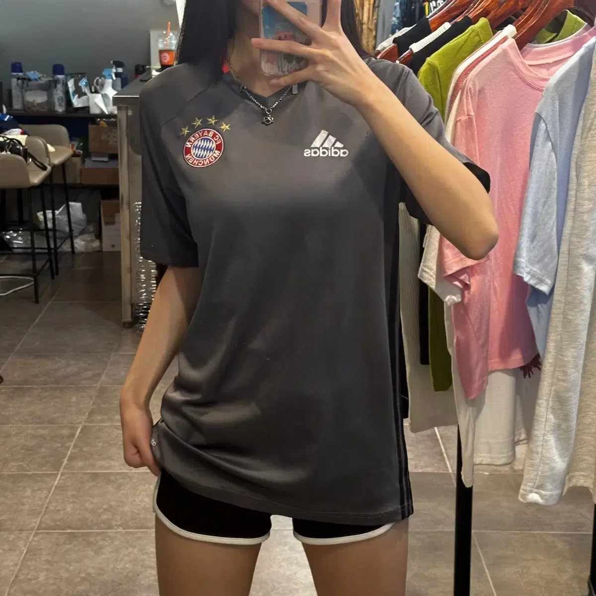 (NO.9) ADIDAS 아디다스 FC 바이에른 뮌헨 반소매 축구 유니폼