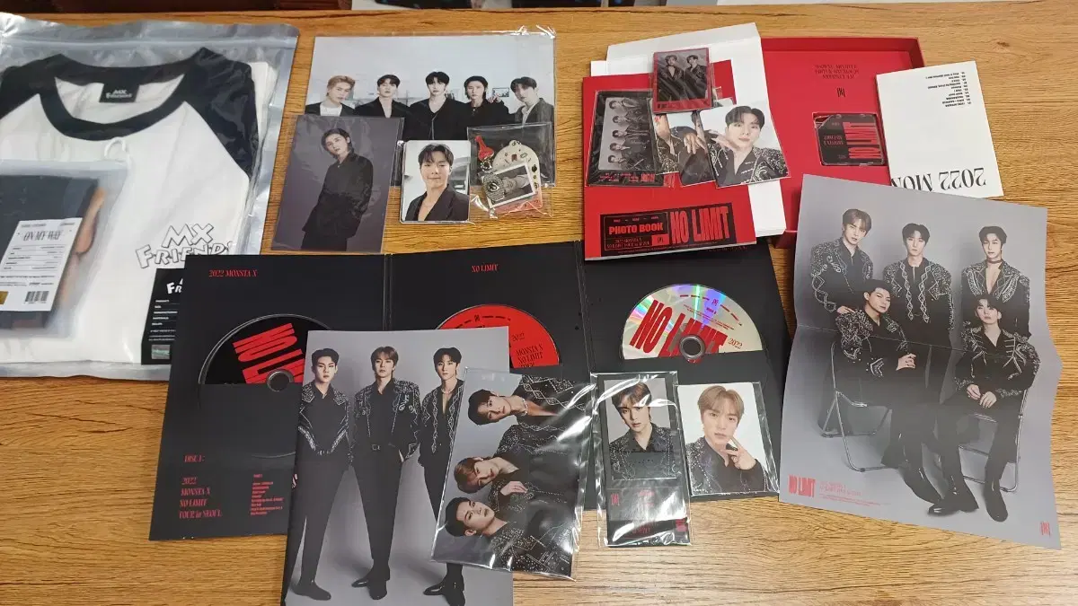 monsta x photocard,kit,norimitdvd,norimitkihno,etc.