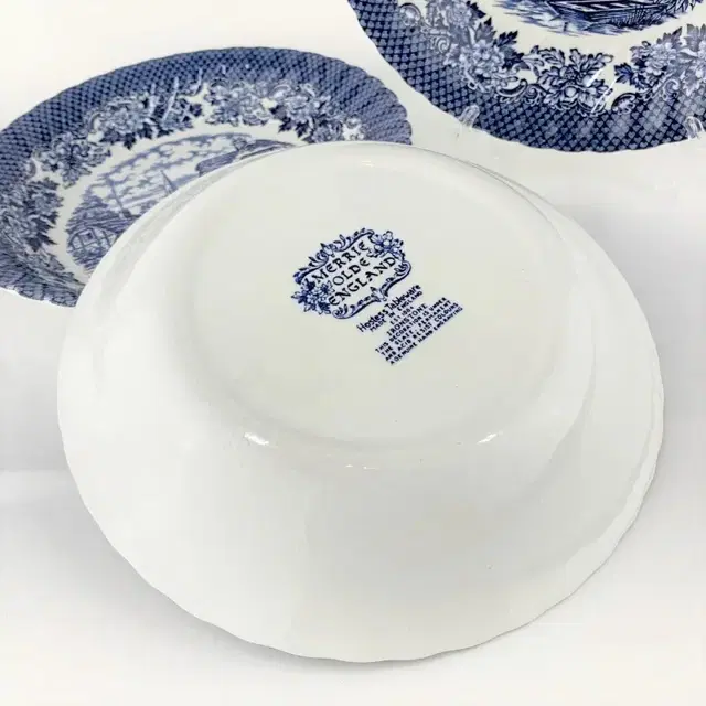 HOSTESS TABLEWARE 아이언스톤 블루 볼접시 3종세트 A443