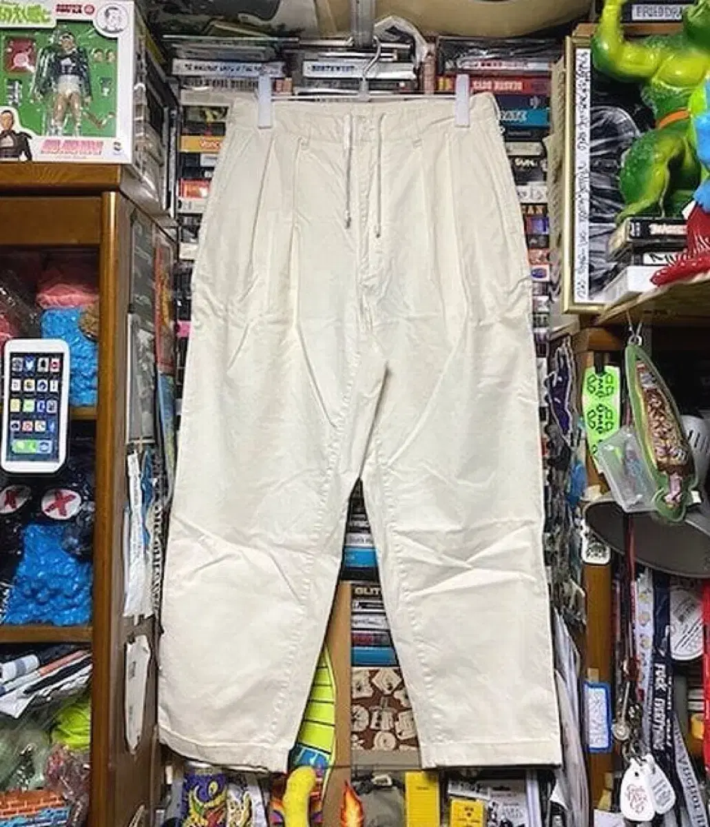 (last price)SSZ 24SS BILL Chino Pants L White