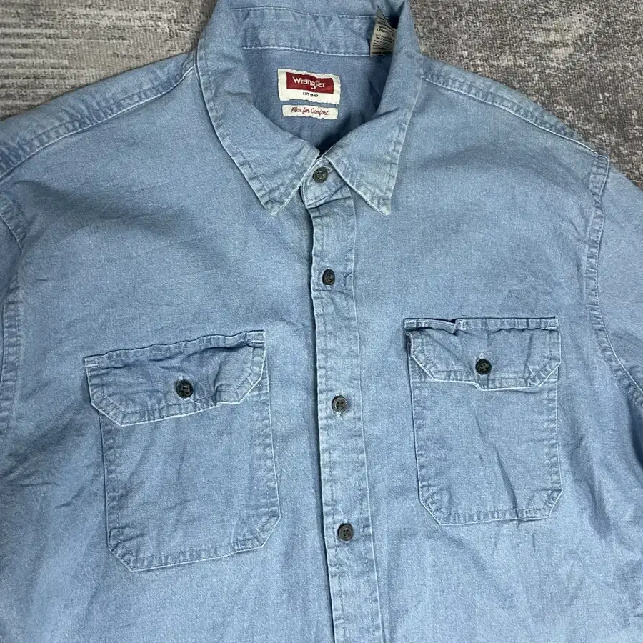 90s vintage Wrangler 데님셔츠