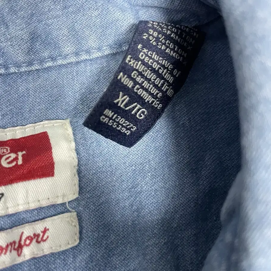 90s vintage Wrangler 데님셔츠