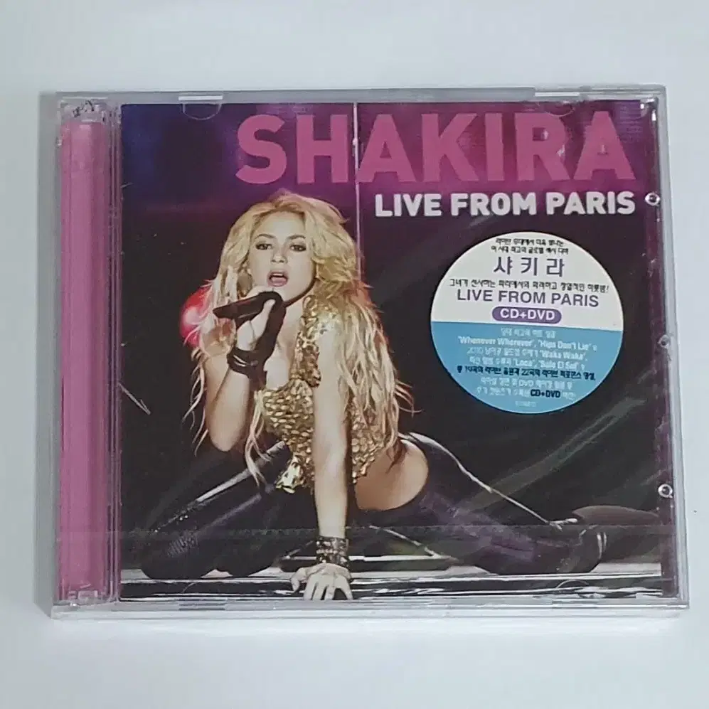 미개봉 샤키라 Live From Paris 앨범 시디 CD