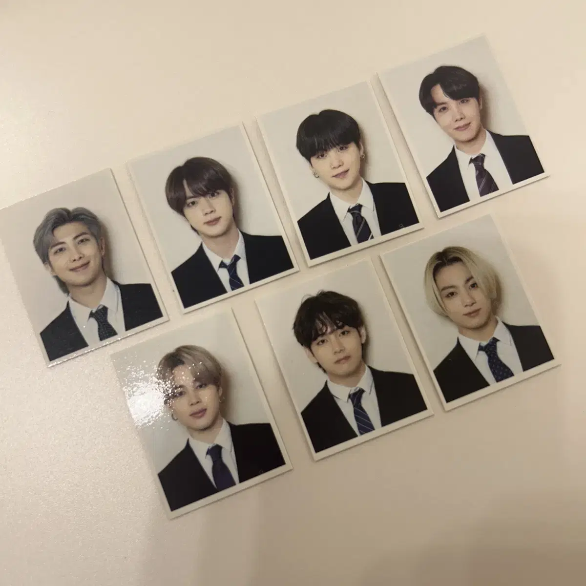 BTS 멤버쉽키트 증명사진 ID PHOTO