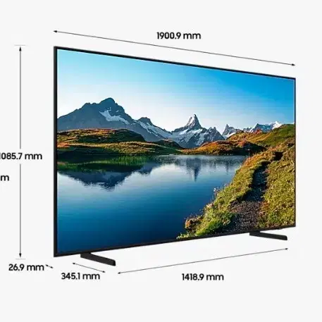 삼성 85인치 QLED TV 새제품 KQ85QC68AFXKR