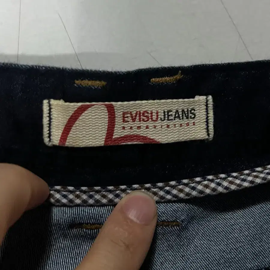 30-32 EVISU 에비스 스판 데님 청바지 반바지 정품