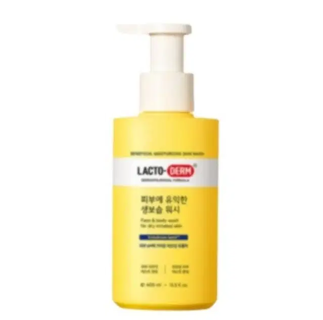 락토덤 피부에 유익한 생보습워시 400ml