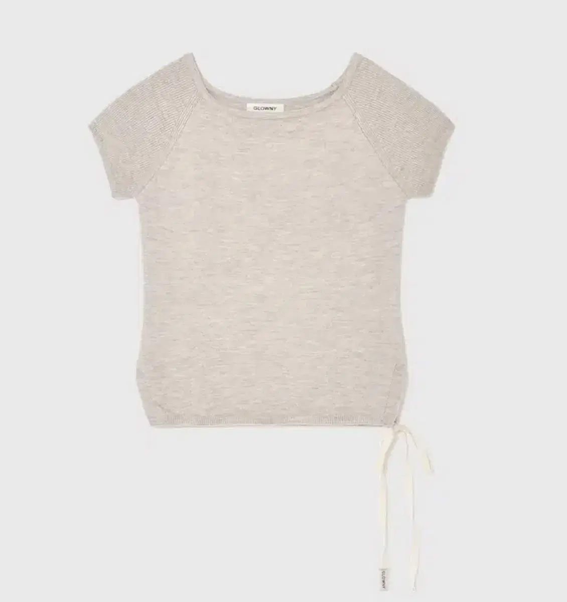 NEW) GLORY BOW SLIT KNIT TOP Bow Slit Knit Top