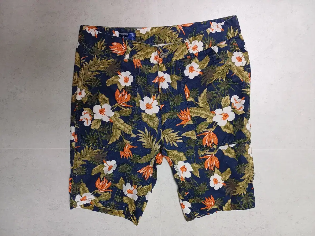 Men's Flower Cotton Shorts (35)