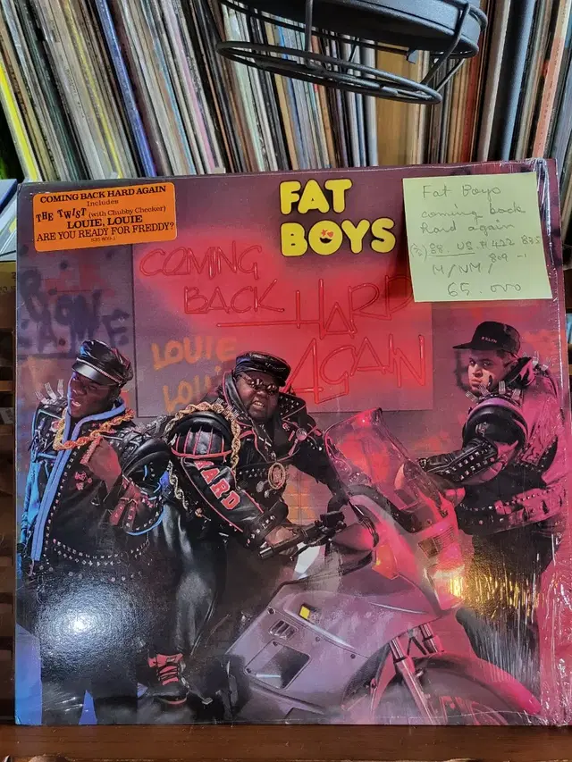 Fat Boys.the twist.88.US.초반민트급lp