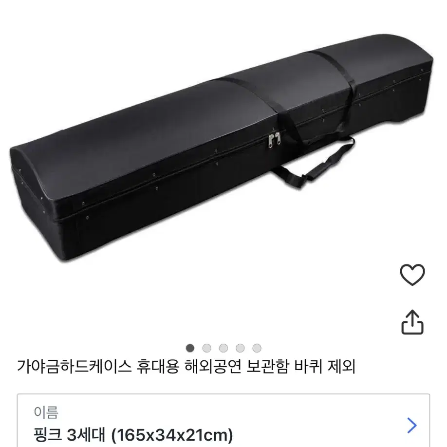 가야금 하드케이스(수하물케이스)