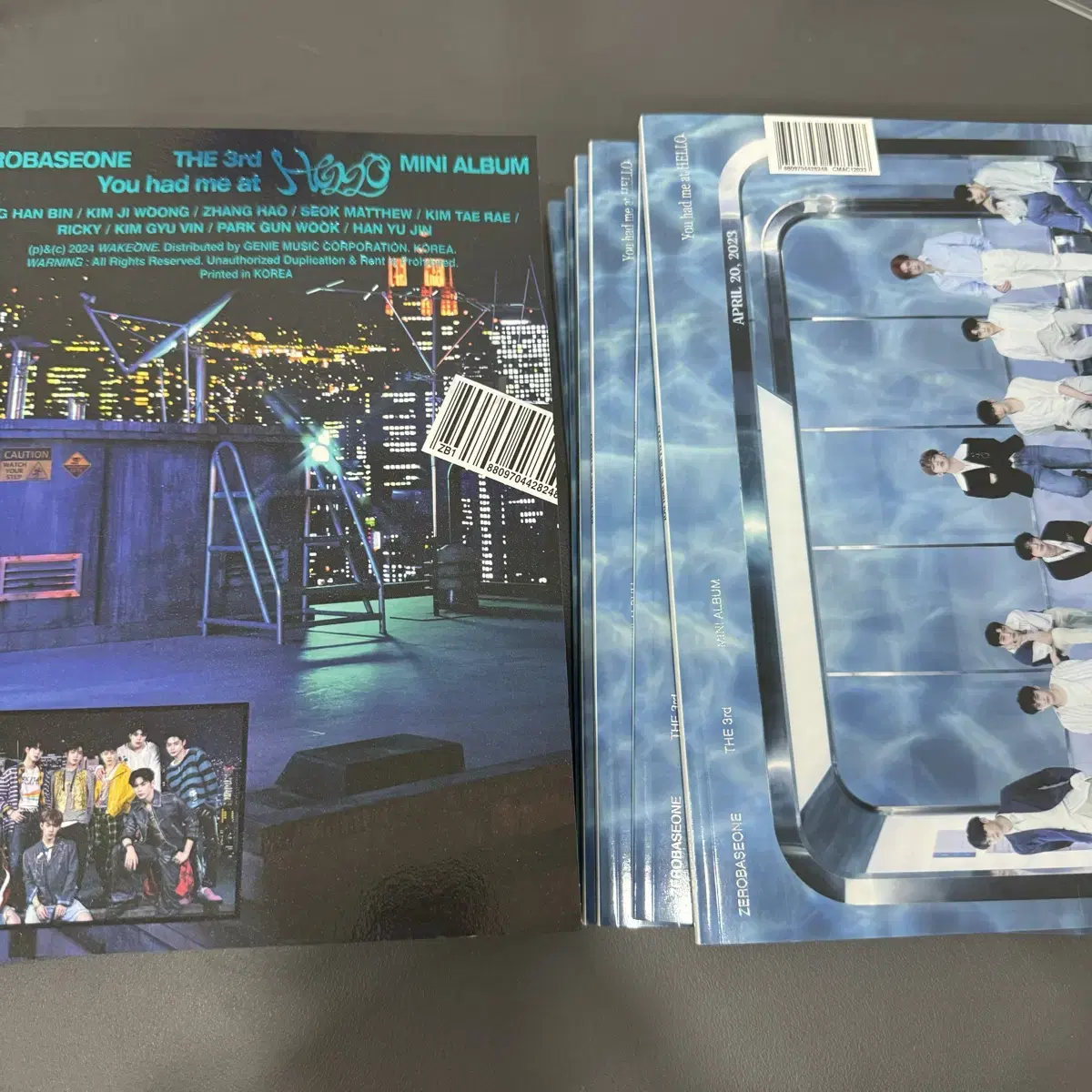 ZB1 zerobaseone Vol. 3 unsealed album Digipack Sunshower Eclipse sell WTS