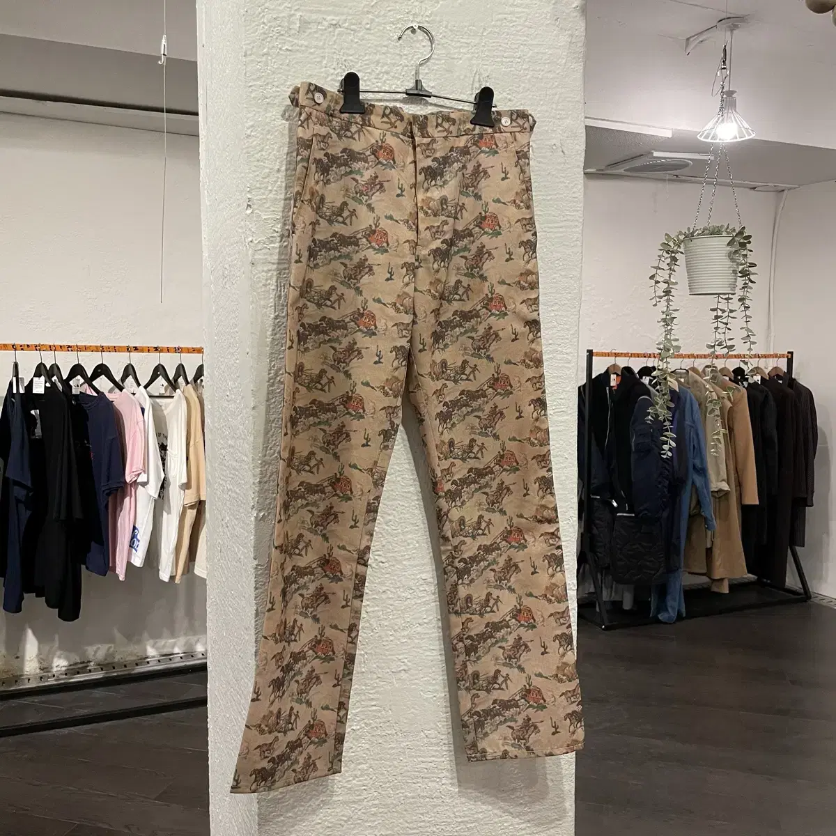 Comme des Garçons Song Homme Plus 1997 SS patterned trousers