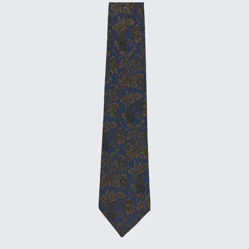 [Kenzo] Pattern Tie Silk Dog Vintage Classic A23843