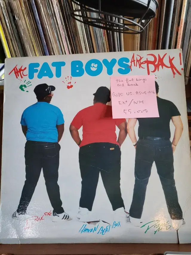 the Fat Boys are back.85.US.초반민트급lp