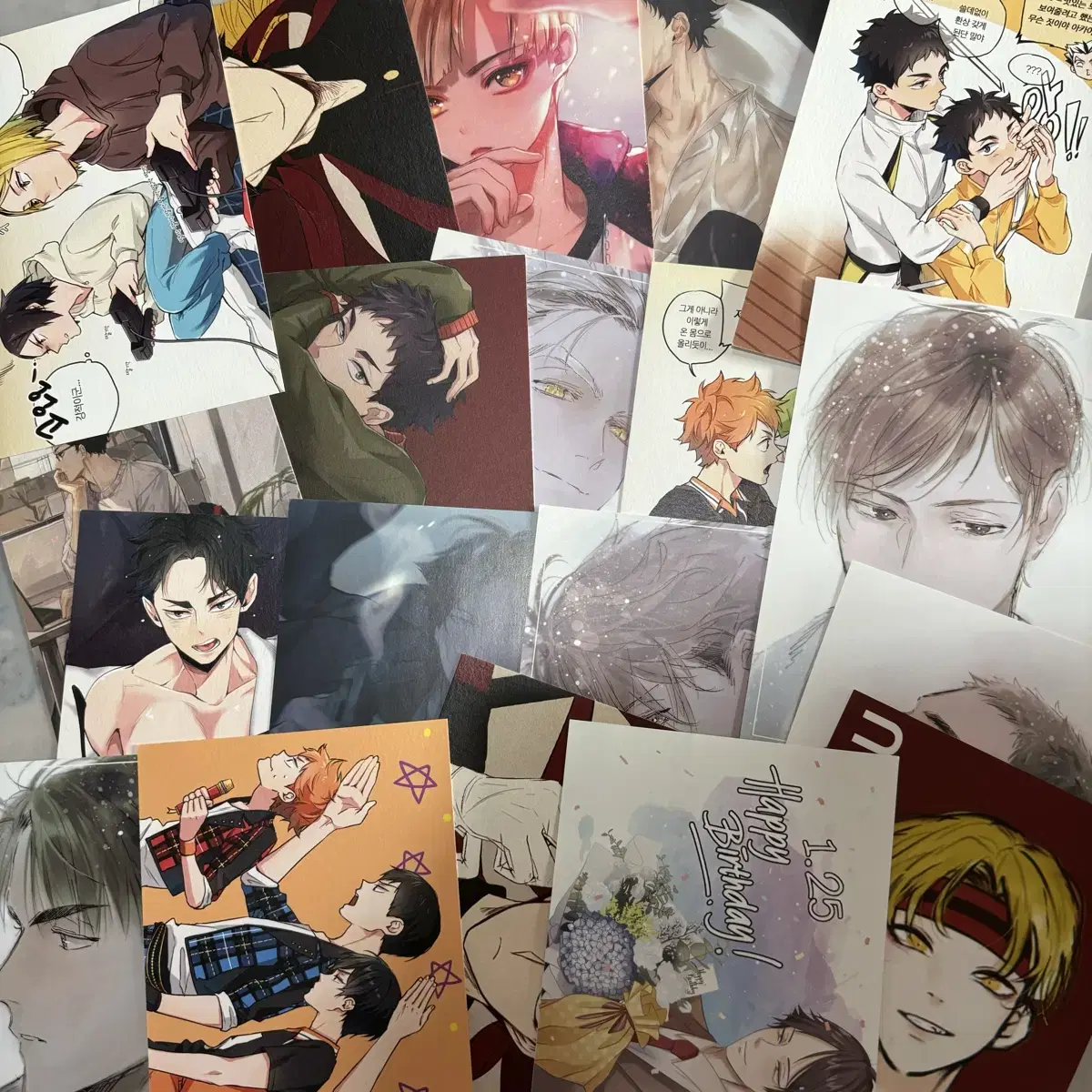 Haikyuu Random postcard / unstanning disposition