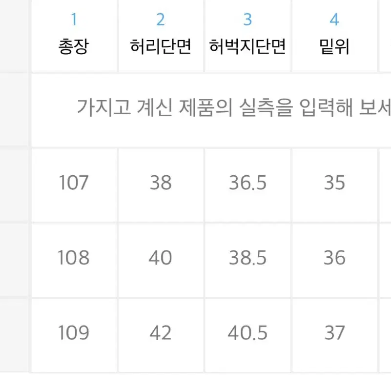 노운 카고 데님 팬츠 0사이즈