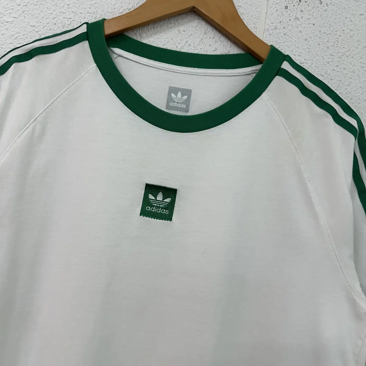 [3XL] 아디다스 남성 삼선 캘리 센터로고 반팔티 N3146